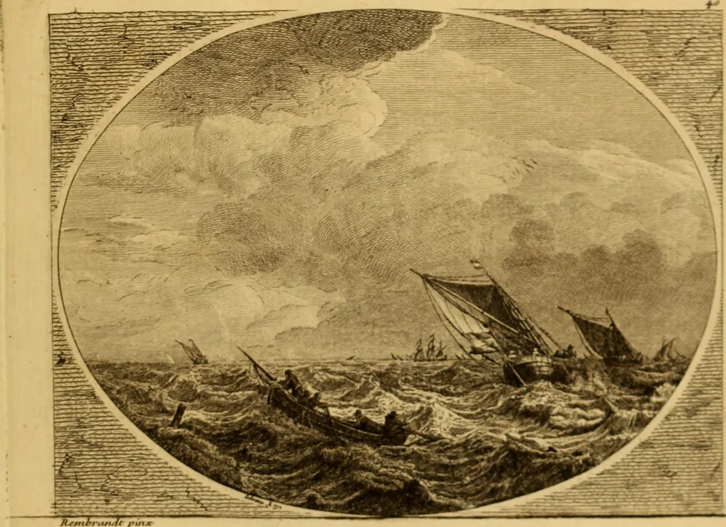 An illustration from Recueil d'estampes gravées d'après les tableaux du cabinet de Monseigneur le duc de Choiseul, 1771, leaf 102