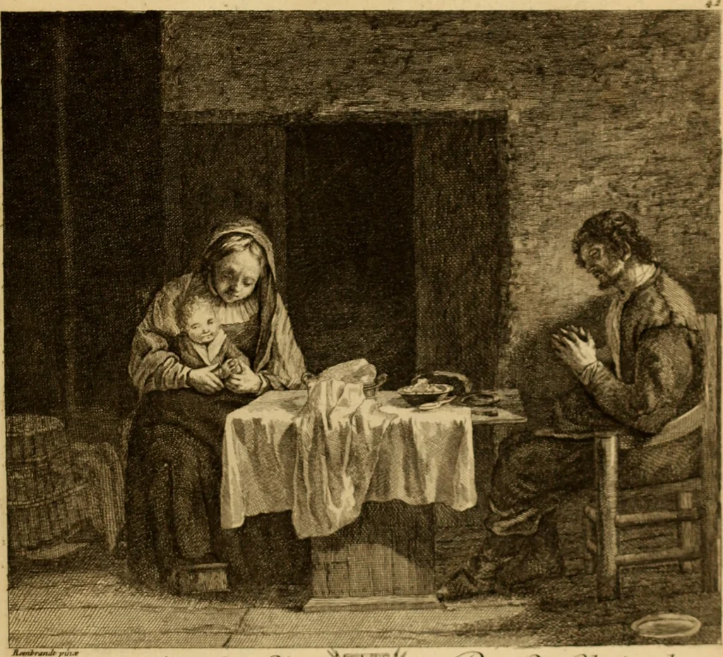 An illustration from Recueil d'estampes gravées d'après les tableaux du cabinet de Monseigneur le duc de Choiseul, 1771, leaf 106