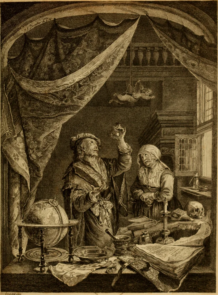 An illustration from Recueil d'estampes gravées d'après les tableaux du cabinet de Monseigneur le duc de Choiseul, 1771, leaf 118