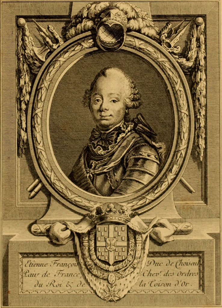 An illustration from Recueil d'estampes gravées d'après les tableaux du cabinet de Monseigneur le duc de Choiseul, 1771, leaf 12