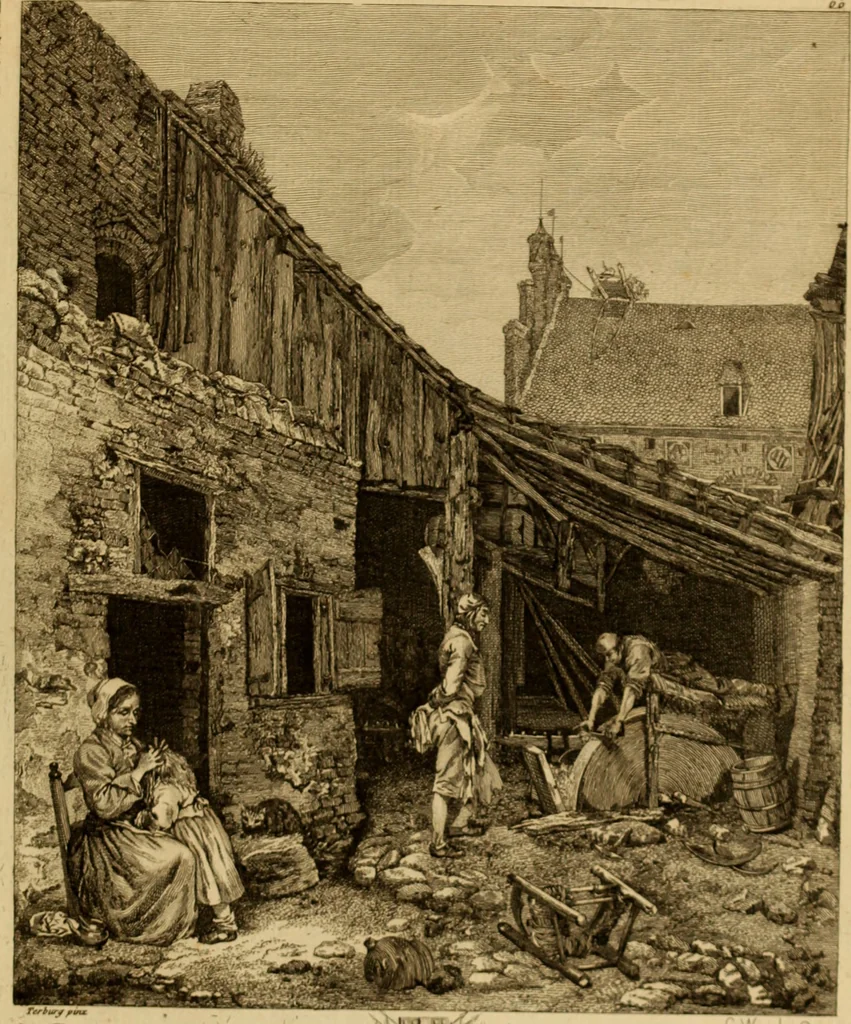 An illustration from Recueil d'estampes gravées d'après les tableaux du cabinet de Monseigneur le duc de Choiseul, 1771, leaf 140