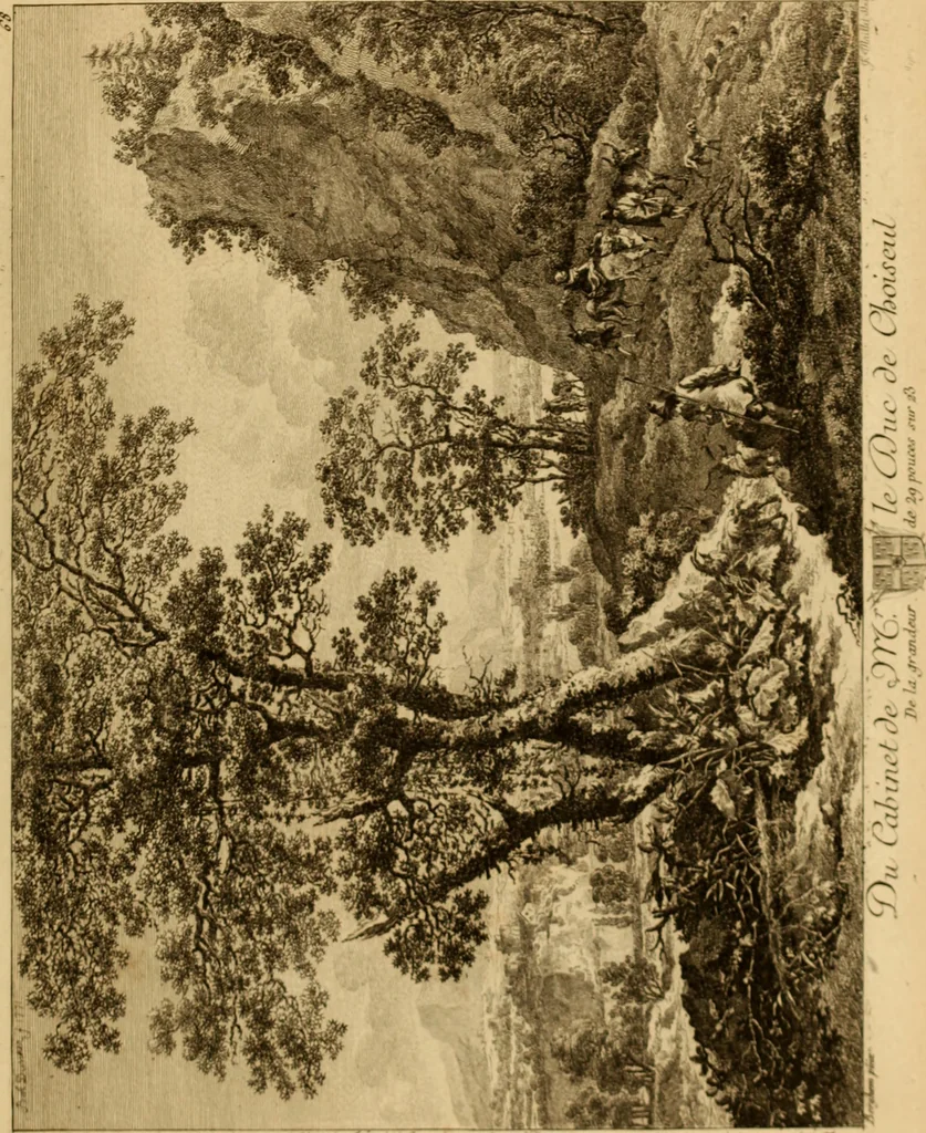 An illustration from Recueil d'estampes gravées d'après les tableaux du cabinet de Monseigneur le duc de Choiseul, 1771, leaf 156