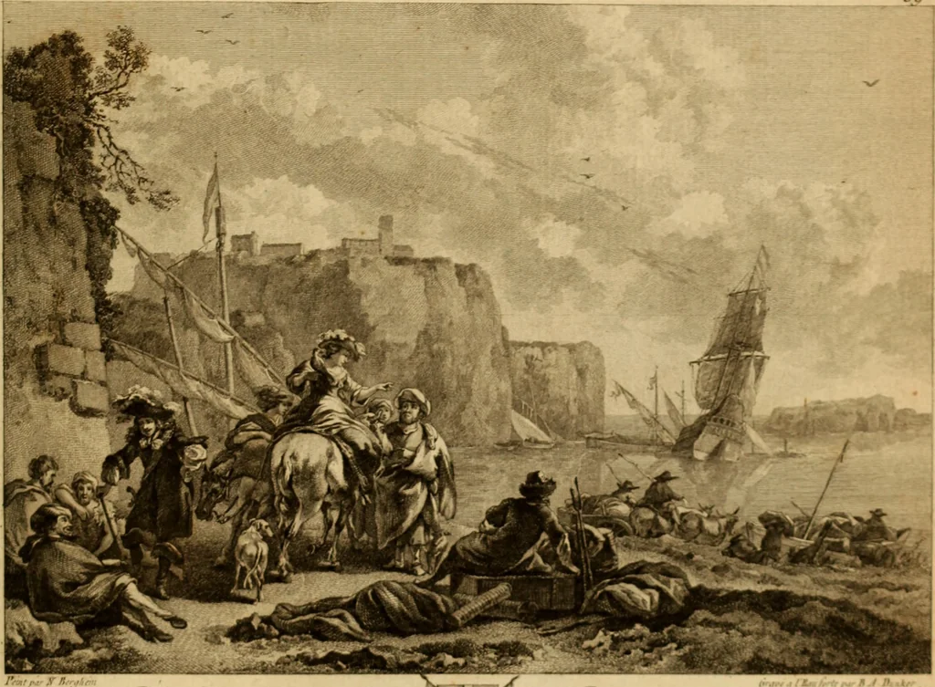 An illustration from Recueil d'estampes gravées d'après les tableaux du cabinet de Monseigneur le duc de Choiseul, 1771, leaf 162