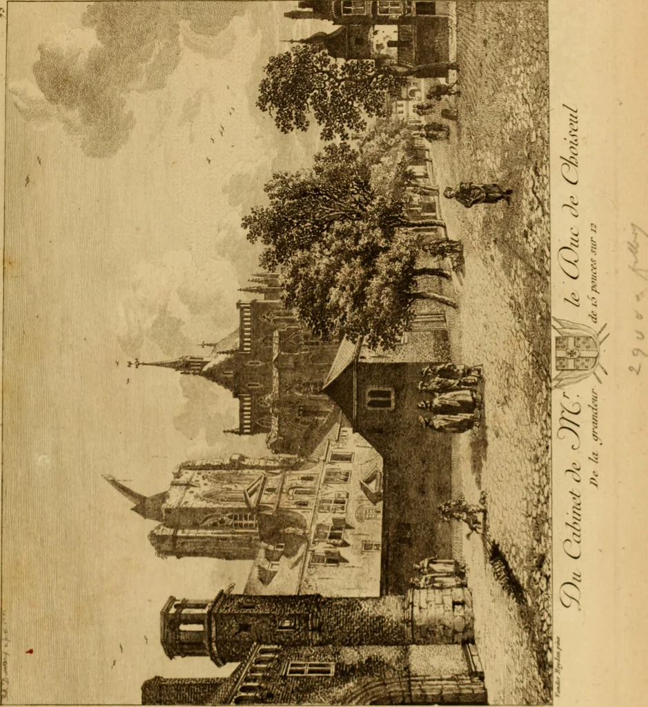 An illustration from Recueil d'estampes gravées d'après les tableaux du cabinet de Monseigneur le duc de Choiseul, 1771, leaf 176