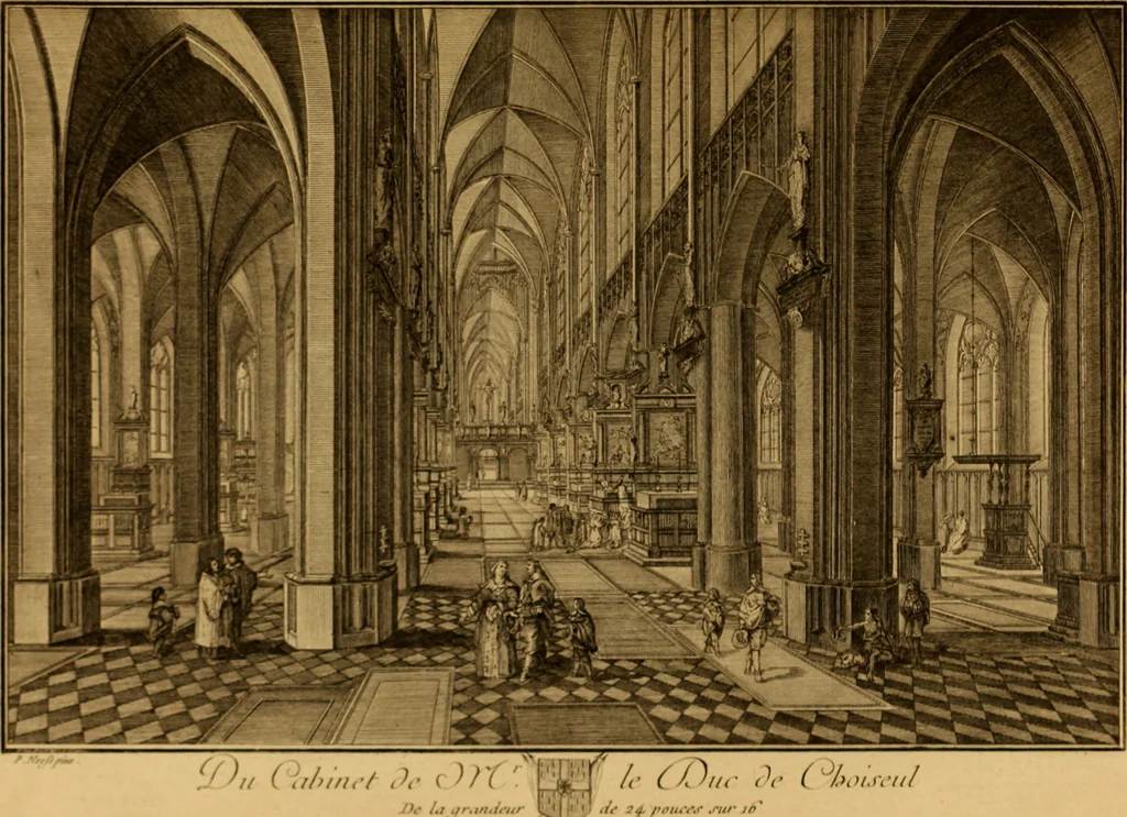 An illustration from Recueil d'estampes gravées d'après les tableaux du cabinet de Monseigneur le duc de Choiseul, 1771, leaf 232