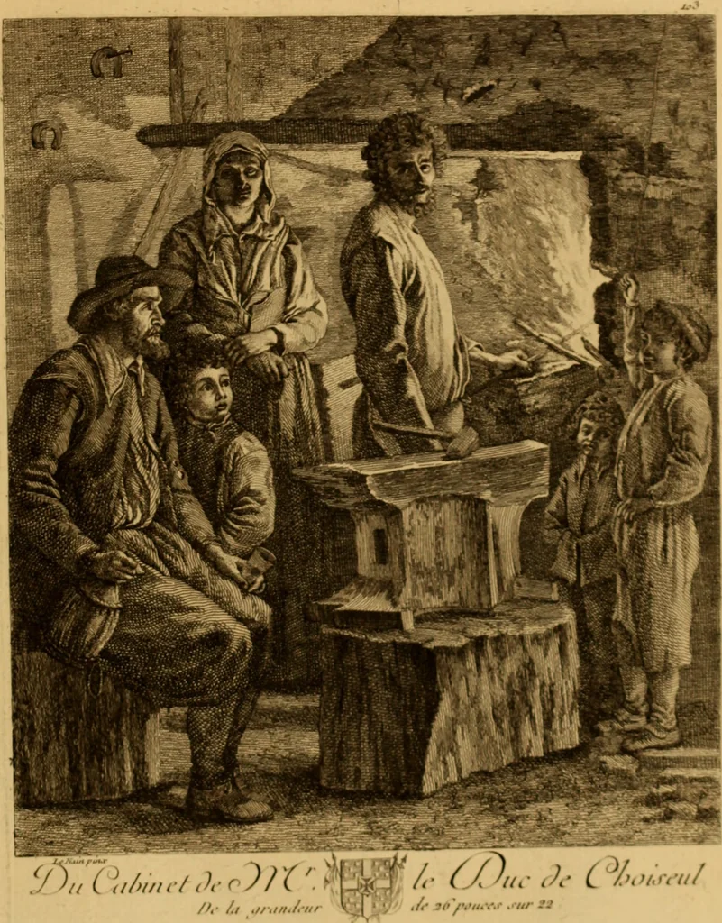 An illustration from Recueil d'estampes gravées d'après les tableaux du cabinet de Monseigneur le duc de Choiseul, 1771, leaf 234