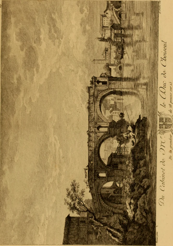 An illustration from Recueil d'estampes gravées d'après les tableaux du cabinet de Monseigneur le duc de Choiseul, 1771, leaf 244
