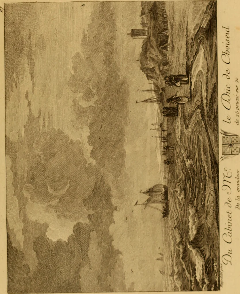 An illustration from Recueil d'estampes gravées d'après les tableaux du cabinet de Monseigneur le duc de Choiseul, 1771, leaf 264