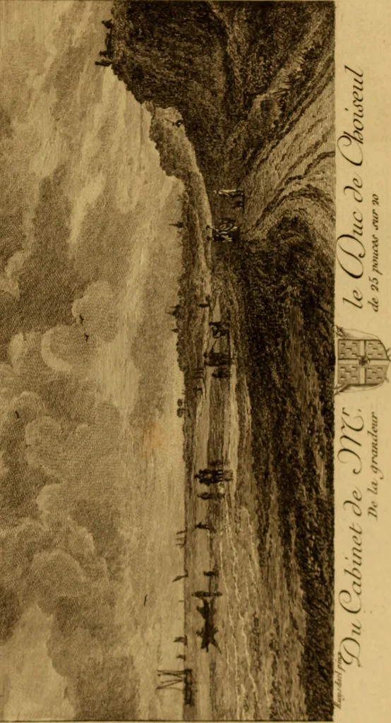 An illustration from Recueil d'estampes gravées d'après les tableaux du cabinet de Monseigneur le duc de Choiseul, 1771, leaf 266