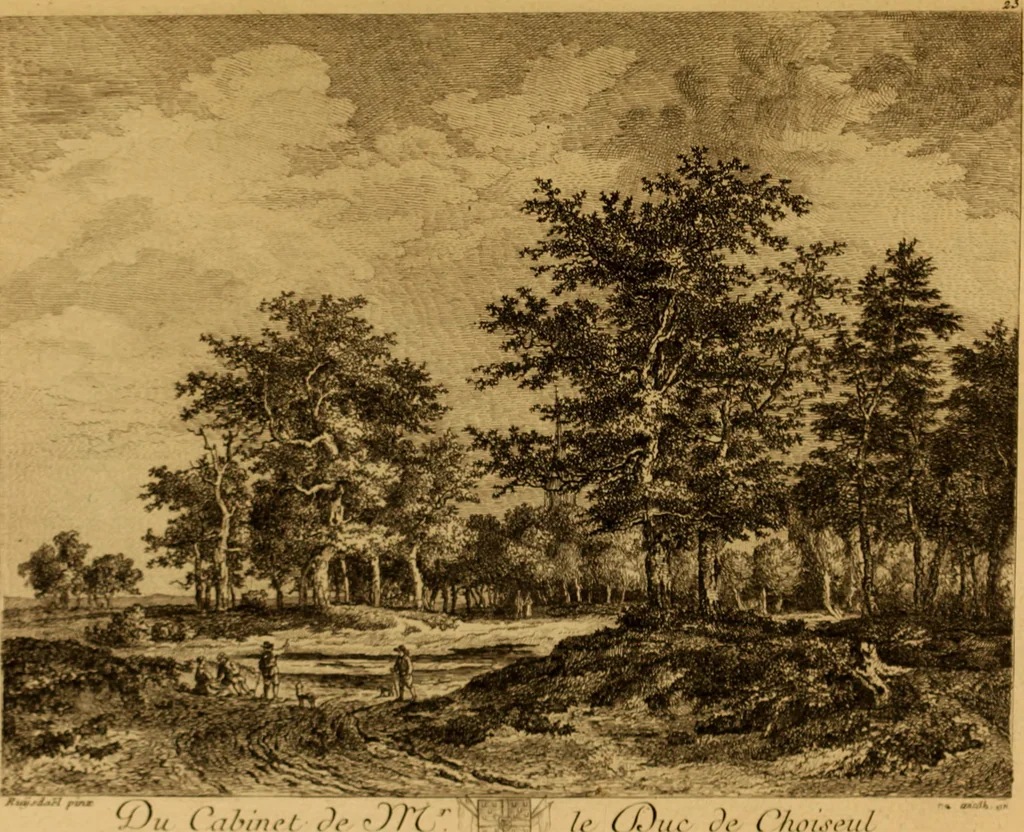 An illustration from Recueil d'estampes gravées d'après les tableaux du cabinet de Monseigneur le duc de Choiseul, 1771, leaf 68