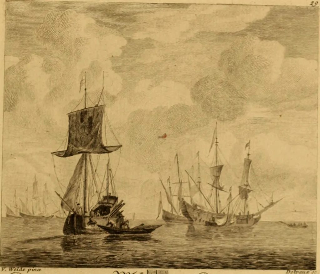 An illustration from Recueil d'estampes gravées d'après les tableaux du cabinet de Monseigneur le duc de Choiseul, 1771, leaf 80