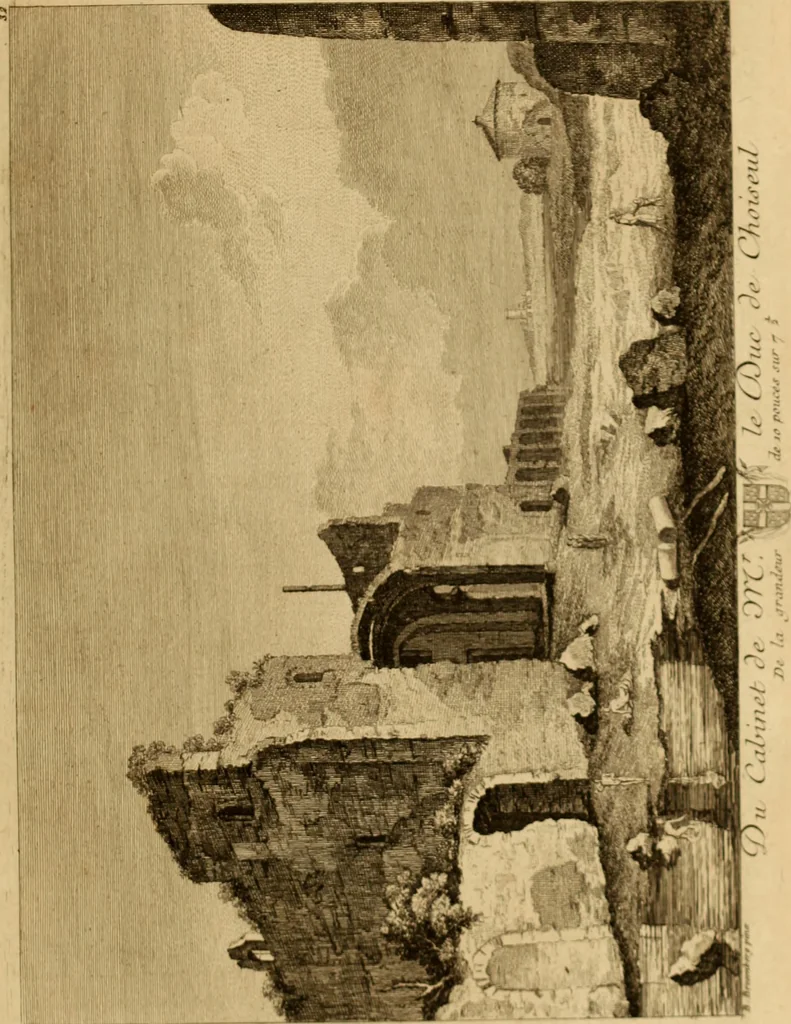 An illustration from Recueil d'estampes gravées d'après les tableaux du cabinet de Monseigneur le duc de Choiseul, 1771, leaf 86