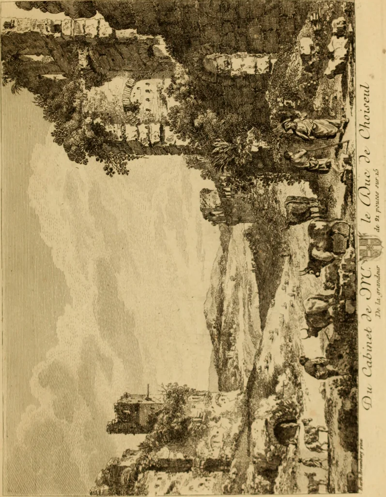 An illustration from Recueil d'estampes gravées d'après les tableaux du cabinet de Monseigneur le duc de Choiseul, 1771, leaf 88