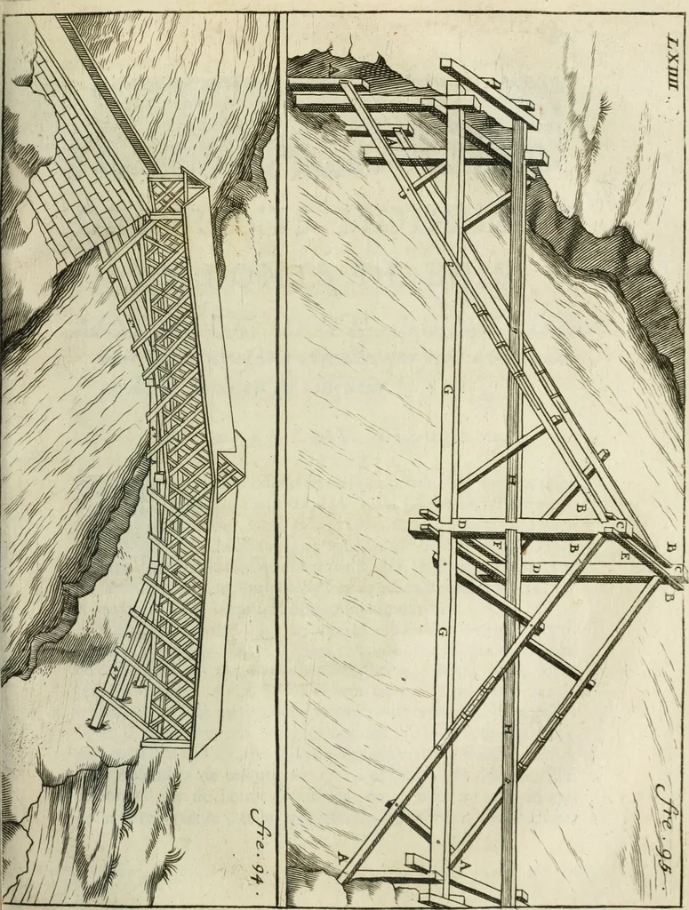 An illustration from Recueil d'ouvrages curieux de mathematique et de mecanique; ou, Description du cabinet de monsieur Grollier de Serviere, 1719, leaf 222