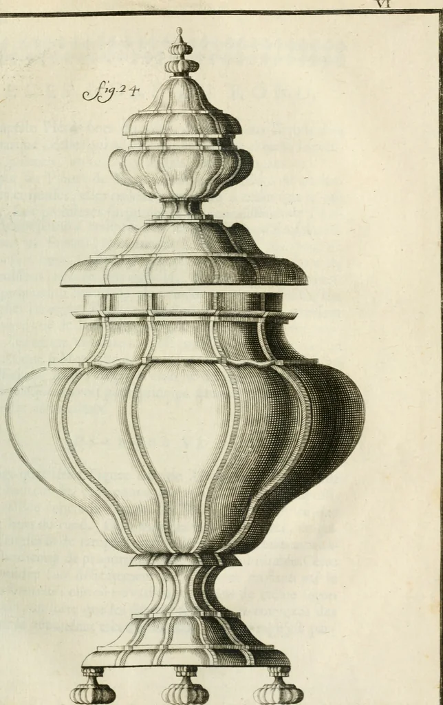 An illustration from Recueil d'ouvrages curieux de mathematique et de mecanique; ou, Description du cabinet de monsieur Grollier de Serviere, 1719, leaf 50