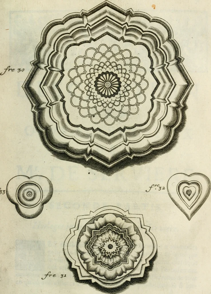 An illustration from Recueil d'ouvrages curieux de mathematique et de mecanique; ou, Description du cabinet de monsieur Grollier de Serviere, 1719, leaf 64