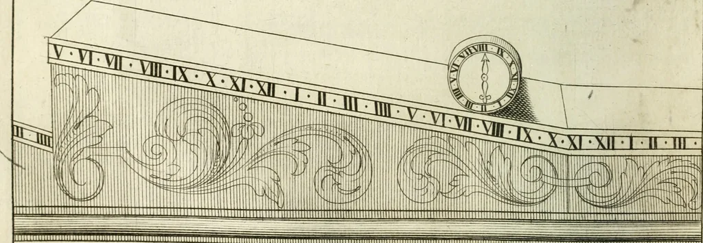 An illustration from Recueil d'ouvrages curieux de mathematique et de mecanique; ou, Description du cabinet de monsieur Grollier de Serviere, 1719, leaf 79