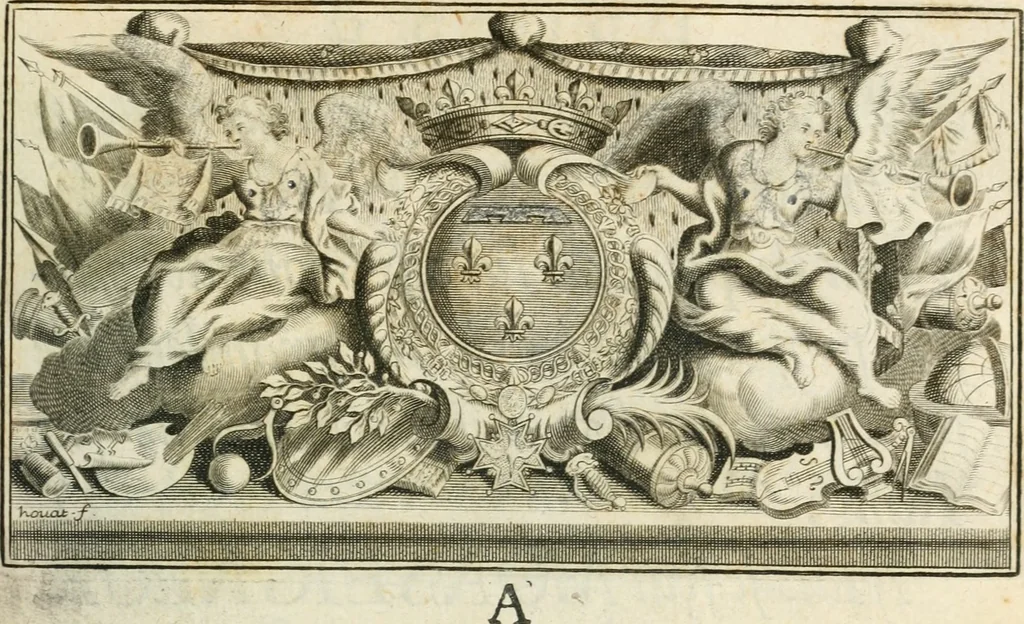 An illustration from Recueil d'ouvrages curieux de mathematique et de mecanique; ou, Description du cabinet de monsieur Grollier de Serviere, 1719, leaf 8