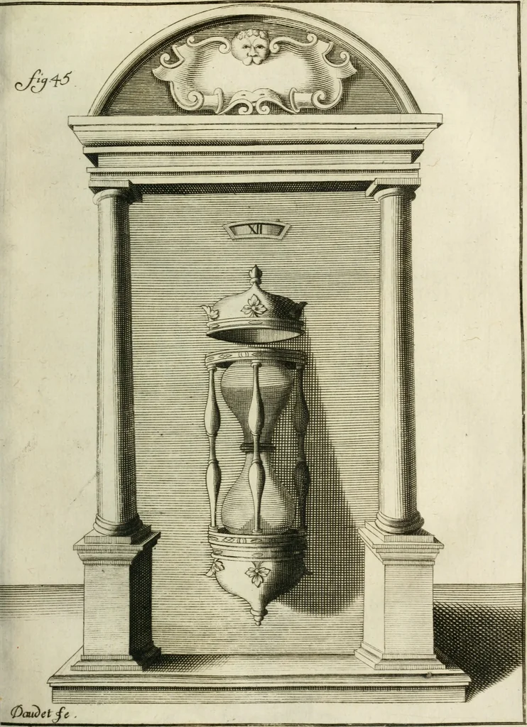 An illustration from Recueil d'ouvrages curieux de mathematique et de mecanique; ou, Description du cabinet de monsieur Grollier de Serviere, 1719, leaf 84