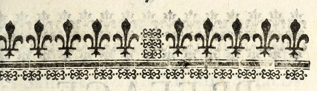 An illustration from Recueil et inuentaire des corps saincts, et autres reliques qui sont au pays de Prouence. La plusprrt [fact] desquels ont esté visitez par le tres-chrestien roy de France & de Nauarre Louys XIII. dit le Iuste, au mois de nouembre de l'année 1622., 1636, leaf 7