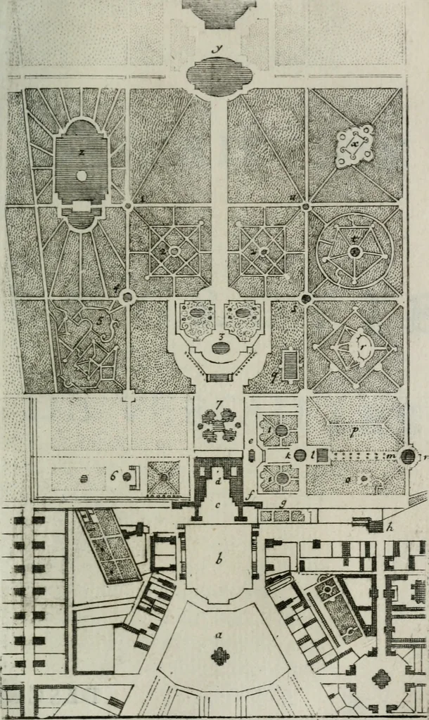 An illustration from Recueïl de descriptions de peintures et d'autres ouvrages faits pour le Roy, 1689, leaf 346