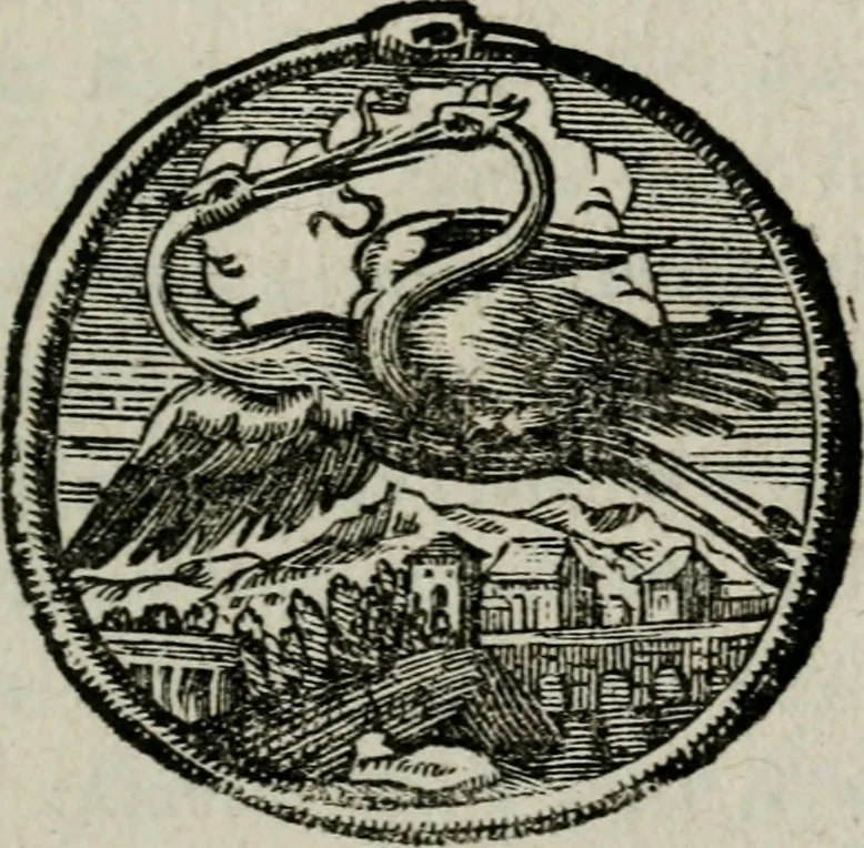 An illustration from Recueïl de descriptions de peintures et d'autres ouvrages faits pour le Roy, 1689, leaf 4