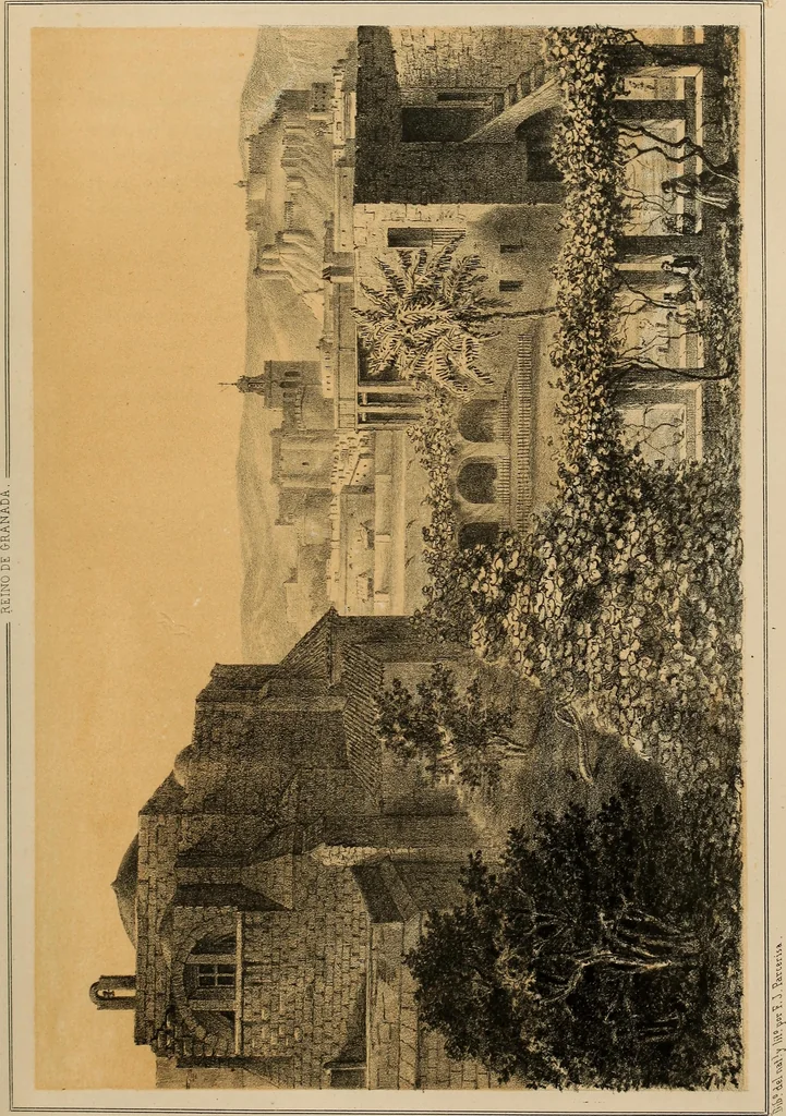 An illustration from Recuerdos y bellezas de España : bajo la real proteccion de ... la reina y el rey ; Obra destinada á dar á conocer sus monumentos y antiguedades en láminas dibujadas del natural y litografiadas por F.J. Parcerisa, 1850, leaf 416