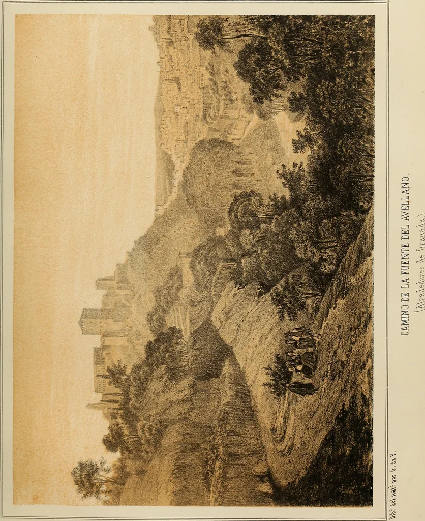 An illustration from Recuerdos y bellezas de España : bajo la real proteccion de ... la reina y el rey ; Obra destinada á dar á conocer sus monumentos y antiguedades en láminas dibujadas del natural y litografiadas por F.J. Parcerisa, 1850, leaf 438