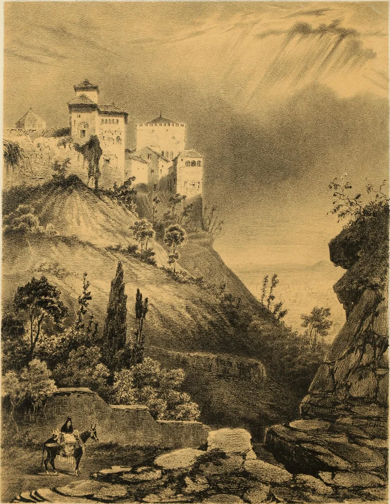 An illustration from Recuerdos y bellezas de España : bajo la real proteccion de ... la reina y el rey ; Obra destinada á dar á conocer sus monumentos y antiguedades en láminas dibujadas del natural y litografiadas por F.J. Parcerisa, 1850, leaf 441