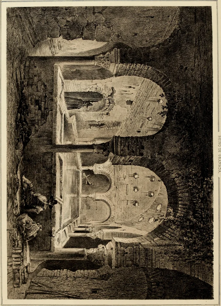 An illustration from Recuerdos y bellezas de España : bajo la real proteccion de ... la reina y el rey ; Obra destinada á dar á conocer sus monumentos y antiguedades en láminas dibujadas del natural y litografiadas por F.J. Parcerisa, 1850, leaf 463