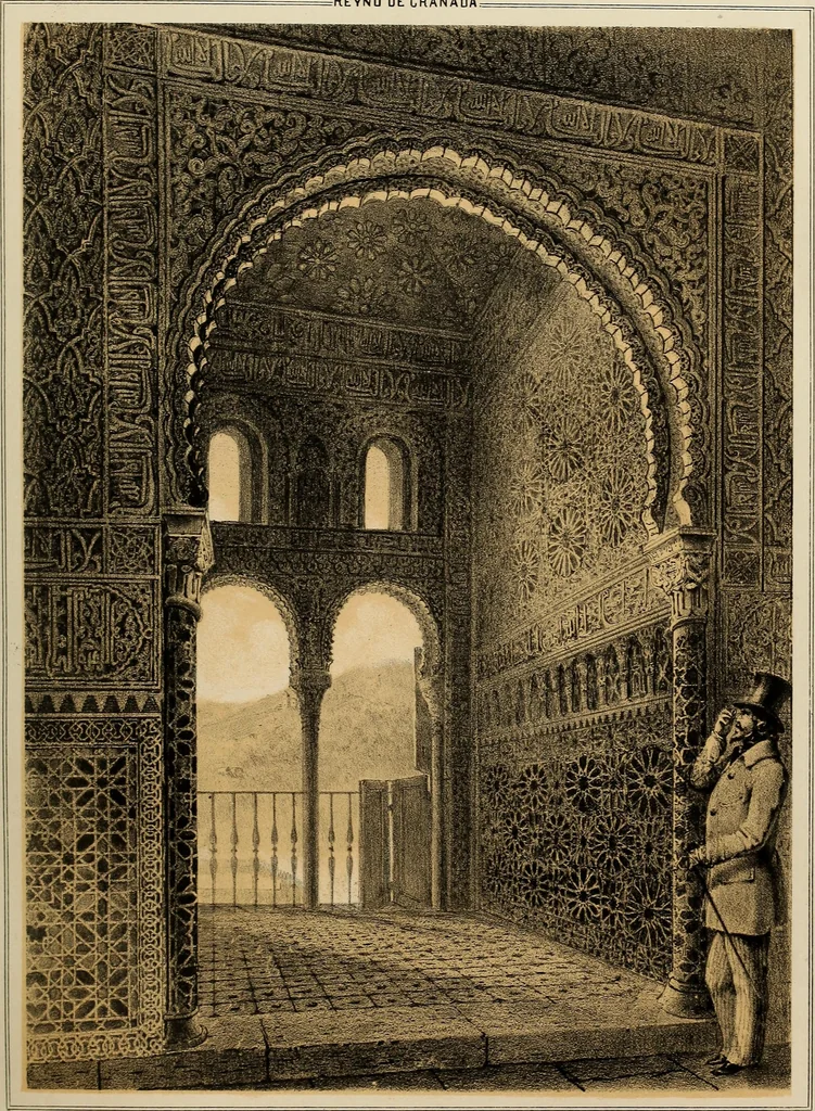 An illustration from Recuerdos y bellezas de España : bajo la real proteccion de ... la reina y el rey ; Obra destinada á dar á conocer sus monumentos y antiguedades en láminas dibujadas del natural y litografiadas por F.J. Parcerisa, 1850, leaf 494