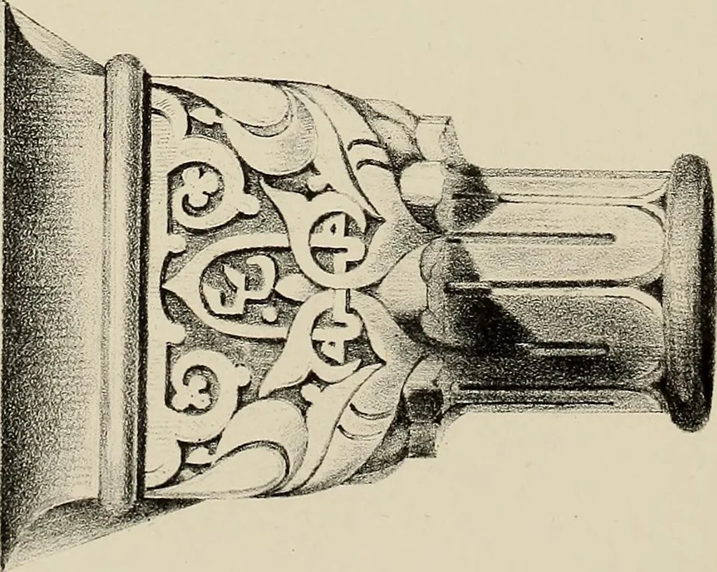 An illustration from Recuerdos y bellezas de España : bajo la real proteccion de ... la reina y el rey ; Obra destinada á dar á conocer sus monumentos y antiguedades en láminas dibujadas del natural y litografiadas por F.J. Parcerisa, 1850, leaf 510