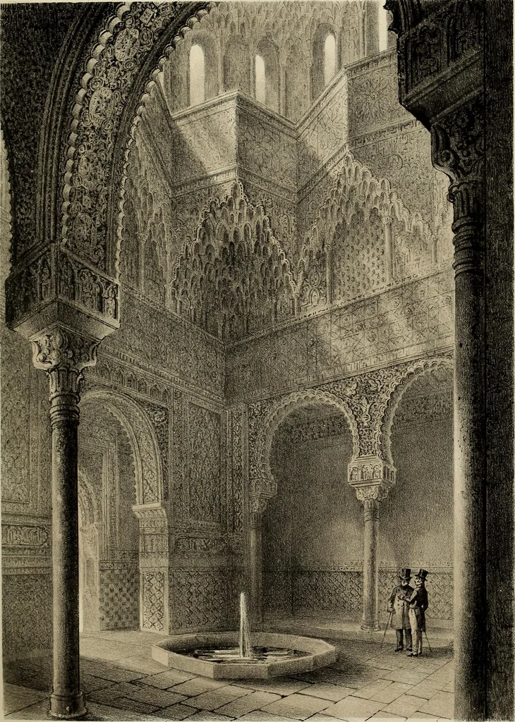 An illustration from Recuerdos y bellezas de España : bajo la real proteccion de ... la reina y el rey ; Obra destinada á dar á conocer sus monumentos y antiguedades en láminas dibujadas del natural y litografiadas por F.J. Parcerisa, 1850, leaf 526