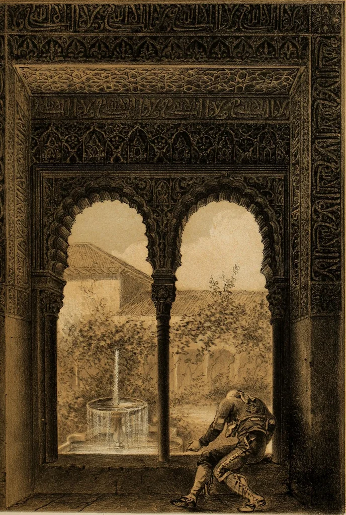 An illustration from Recuerdos y bellezas de España : bajo la real proteccion de ... la reina y el rey ; Obra destinada á dar á conocer sus monumentos y antiguedades en láminas dibujadas del natural y litografiadas por F.J. Parcerisa, 1850, leaf 536