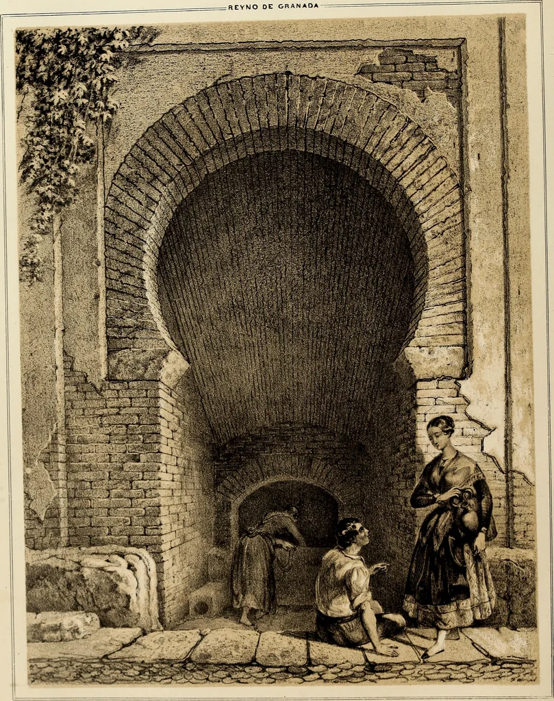 An illustration from Recuerdos y bellezas de España : bajo la real proteccion de ... la reina y el rey ; Obra destinada á dar á conocer sus monumentos y antiguedades en láminas dibujadas del natural y litografiadas por F.J. Parcerisa, 1850, leaf 573