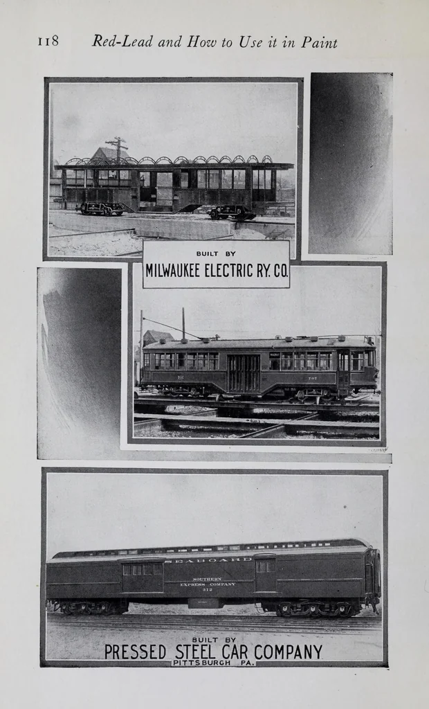 An illustration from Red-lead and how to use it in paint, 1920, leaf 134
