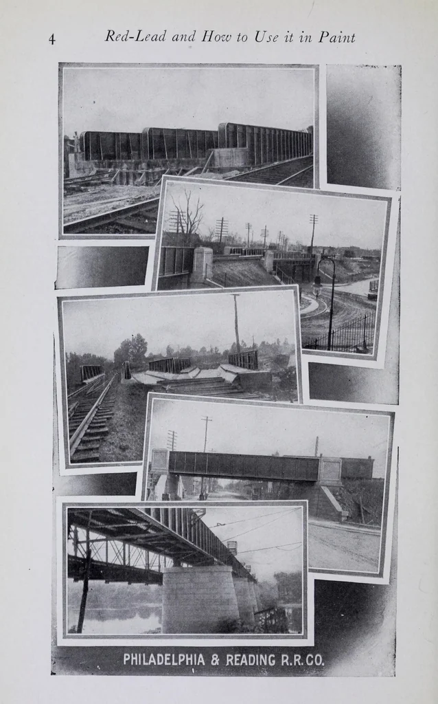 An illustration from Red-lead and how to use it in paint, 1920, leaf 20