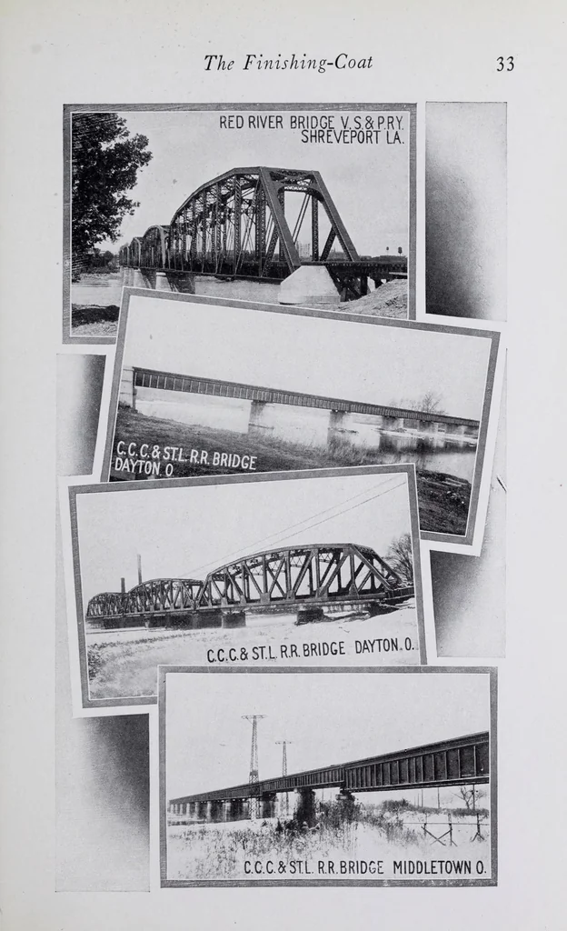 An illustration from Red-lead and how to use it in paint, 1920, leaf 49