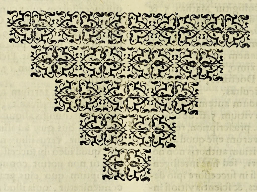 An illustration from Reflectionum canonicarum in secundum decretalium librum. : Quibus non solum difficilia iura in scholis enodantur, verùm & variae resoluuntur quaestiones, tam studiosis, quàm iudicibus & forensium causarum patronis vtiles, & necessariae; simulq[ue] additur quid in cuiusuis casus specie nuperis sit constitutionibus Pontificijs decisum; quidquè regijs schedis ordinatum ad Peruani regni ecclesiasticam, saecularemquè gubernationem. Tomus primus, D. Philippo IV. Hispaniarvm, et Indiarvm regi Catholico, ac potentissimo, ipsiusq[ue], supremo earundem Indiarum consilio. D. E C., 1633, leaf 316