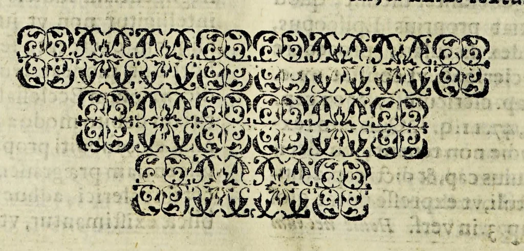 An illustration from Reflectionum canonicarum in secundum decretalium librum. : Quibus non solum difficilia iura in scholis enodantur, verùm & variae resoluuntur quaestiones, tam studiosis, quàm iudicibus & forensium causarum patronis vtiles, & necessariae; simulq[ue] additur quid in cuiusuis casus specie nuperis sit constitutionibus Pontificijs decisum; quidquè regijs schedis ordinatum ad Peruani regni ecclesiasticam, saecularemquè gubernationem. Tomus primus, D. Philippo IV. Hispaniarvm, et Indiarvm regi Catholico, ac potentissimo, ipsiusq[ue], supremo earundem Indiarum consilio. D. E C., 1633, leaf 382