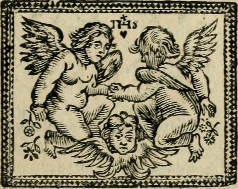 An illustration from Reflexions chrétiennes, 1684, leaf 104