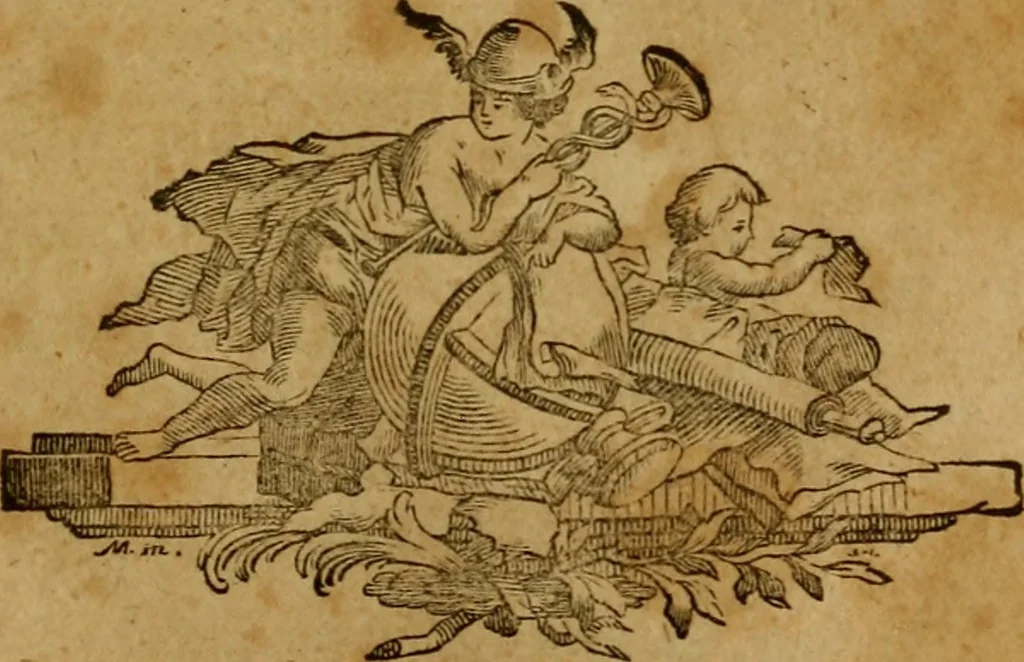 An illustration from Réflexions sur la peinture, 1775, leaf 512