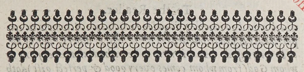 An illustration from The reformed Virginian silk-worm, or, A rare and new discovery of a speedy way, and easie means, found out by a young lady in England, she having made full proof thereof in May, anno 1652. For the feeding of silk-worms in the woods, on the mulberry-tree-leaves in Virginia: who after fourty dayes time, present their most rich golden-coloured silken fleece, to the instant wonderful enriching of all the planters there, requiring from them neither cost, labour, or hindrance in any of their other emploments [sic] whatsoever. And also to the good hopes, that the Indians, seeing and finding that there is neither art, skill, or pains in the thing: they will readily set upon it, being by the benefit thereof inabled to buy of the English (in way of truck for their silk-bottoms) all those things that they most desire, 1655, leaf 9