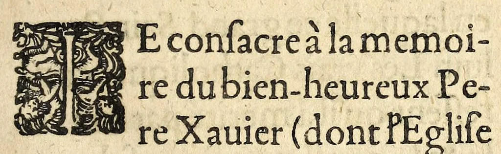 An illustration from Refvtation d'vn libelle diffamatoire intitvle ́l'Auarice des Iesuites :opuscule consacré à la memoire du bien-heureux P. Xavier, ...., 1620, leaf 3