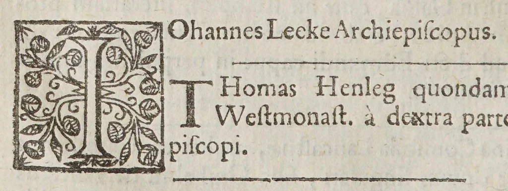 An illustration from Reges, reginae, nobiles, et alij in ecclesia collegiata B. Petri Westmonasterij sepulti, vsque ad annum reparatae salutis 1606, 1606, leaf 38