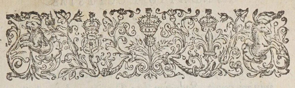 An illustration from Reges, reginae, nobiles, et alij in ecclesia collegiata B. Petri Westmonasterij sepulti, vsque ad annum reparatae salutis 1606, 1606, leaf 5