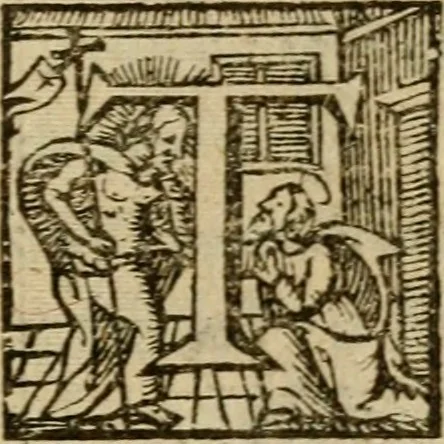An illustration from Regia via crucis, 1635, leaf 206