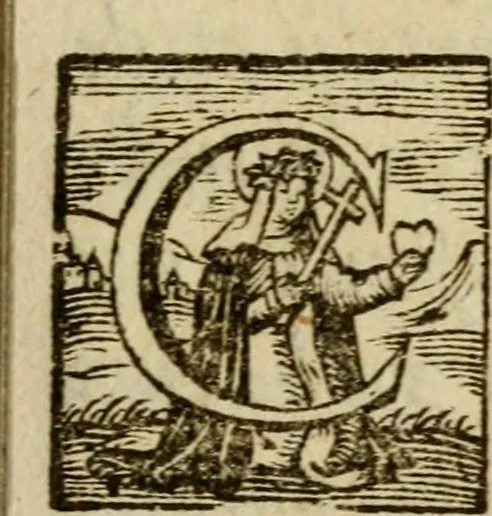 An illustration from Regia via crucis, 1635, leaf 22