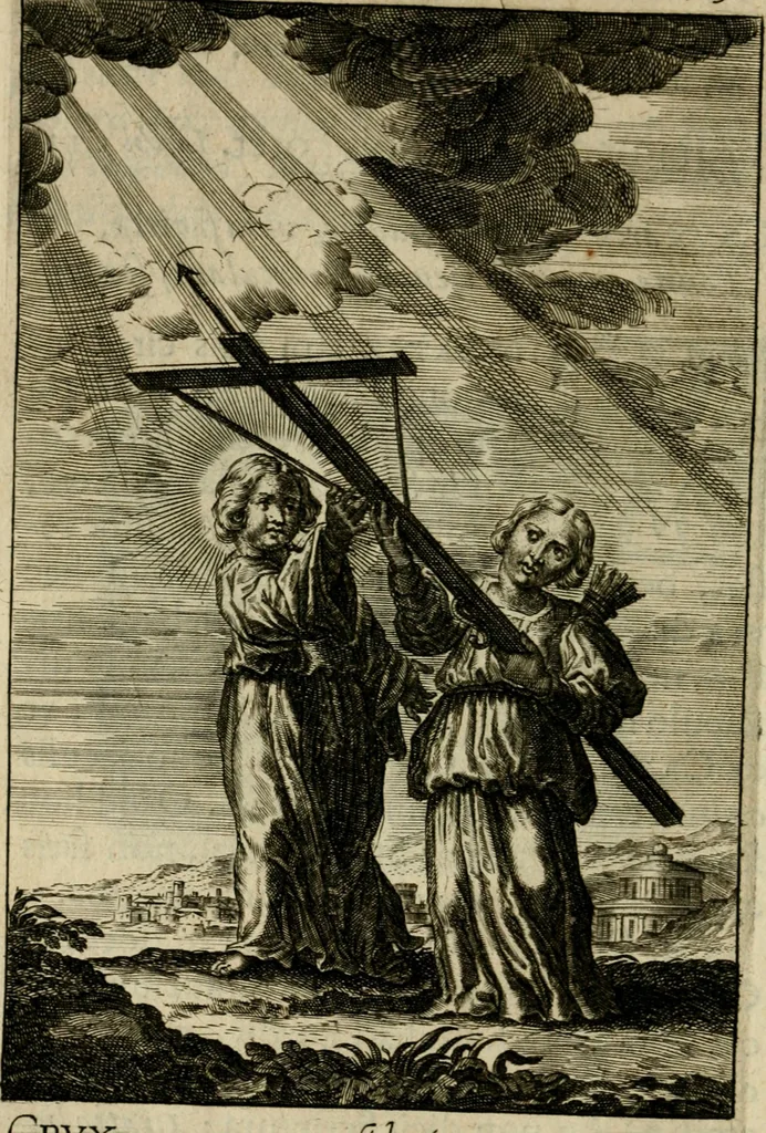 An illustration from Regia via crucis, 1635, leaf 263
