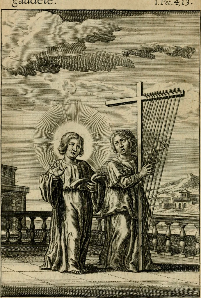 An illustration from Regia via crucis, 1635, leaf 271